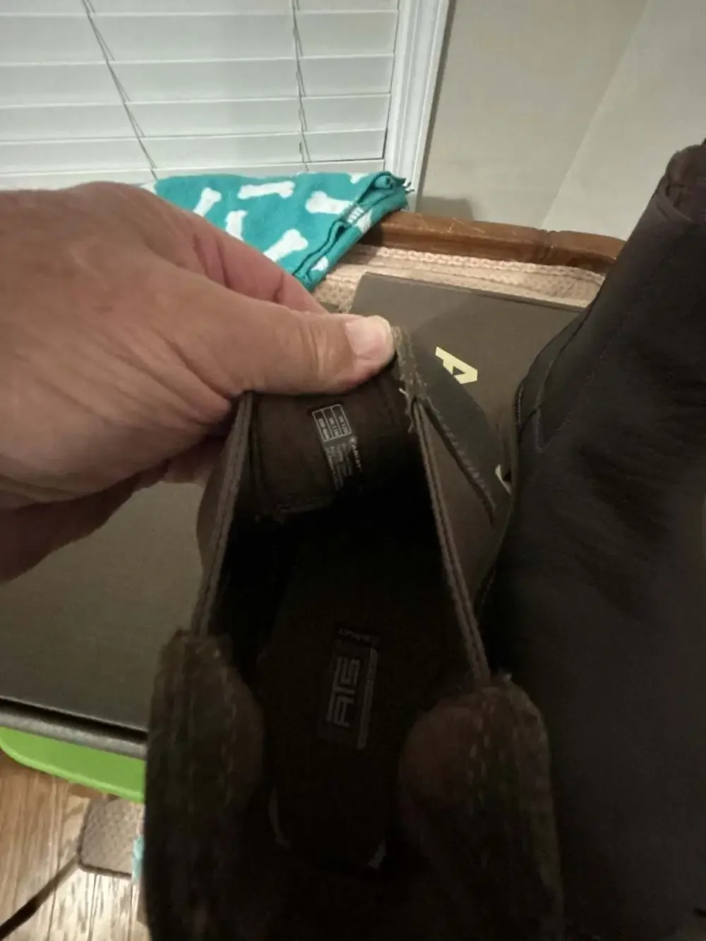 Ariat Men's Brown Leather Chelsea Boots Size 12 D